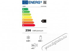 Candy CCE3T618ES Hűtőszekrény Konyhai termékek - Hűtő, fagyasztó (szabadonálló) - Alulfagyasztós kombinált hűtő - 381602