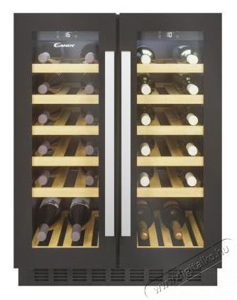 Candy CCVB 60D/1 Beépíthető borhűtő Konyhai termékek - Hűtő, fagyasztó (beépíthető) - Borhűtő - 397489