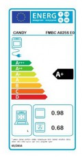 Candy FMBC A825S E0 SÜTŐ BEÉPÍTHETŐ ELEKTROMOS Konyhai termékek - Sütő-főzőlap, tűzhely (beépíthető) - Sütő (beépíthető) - 499510
