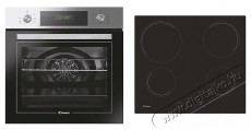 Candy PCT25CXCH64CCB beépíthető sütő + kerámia főzőlap Konyhai termékek - Sütő-főzőlap, tűzhely (beépíthető) - Sütő-főzőlap szett (beépíthető) - 500777
