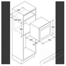 Candy PCT25CBCH64CCB beépíthető sütő + kerámia főzőlap Konyhai termékek - Sütő-főzőlap, tűzhely (beépíthető) - Sütő-főzőlap szett (beépíthető) - 500738