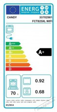 Candy FCT825XL WIFI MODERNA Konyhai termékek - Sütő-főzőlap, tűzhely (beépíthető) - Sütő (beépíthető) - 504367