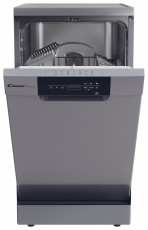 Candy CDPH 2D1047S mosogatógép, keskeny, 10 teríték, ezüst Konyhai termékek - Mosogatógép - Normál (60cm) szabadonálló mosogatógép - 505290