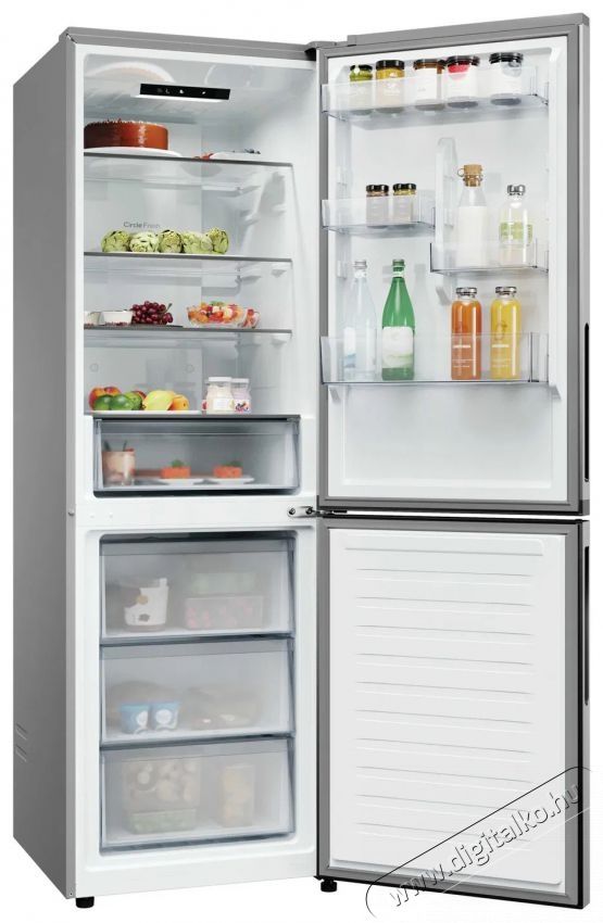 Candy CNCQ2T618CX FRESCO 300 Konyhai term&eacute;kek - Hűtő, fagyaszt&oacute; (szabadon&aacute;ll&oacute;) - Alulfagyaszt&oacute;s kombin&aacute;lt hűtő - 509620