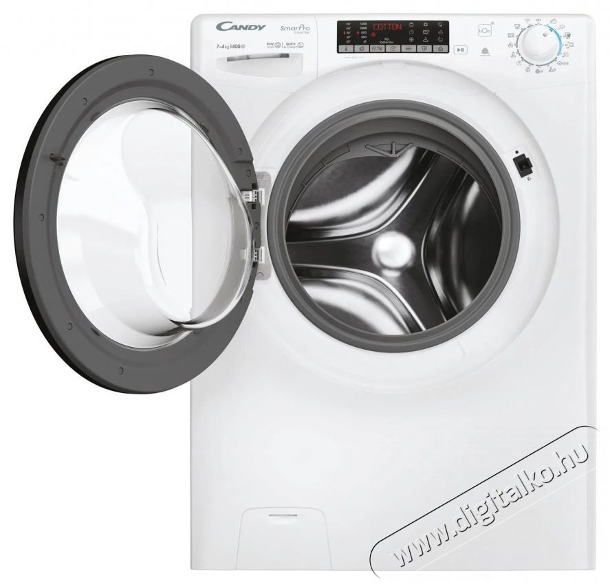Candy CSOW4746TWMBK5-S Smart Pro Inverter SLIM H&aacute;ztart&aacute;s / Otthon / K&uuml;lt&eacute;r - Mos&oacute;g&eacute;p / sz&aacute;r&iacute;t&oacute;g&eacute;p - El&ouml;lt&ouml;ltős norm&aacute;l (60cm-ig) mos&oacute;g&eacute;p - 515261