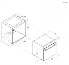Candy CA6 NP5B3EHTX be&eacute;p&iacute;thető elektromos s&uuml;tő, hől&eacute;gbef&uacute;v&aacute;s, 78 liter, hidrolitikus Konyhai term&eacute;kek - S&uuml;tő-főzőlap, tűzhely (be&eacute;p&iacute;thető) - S&uuml;tő (be&eacute;p&iacute;thető) - 529153