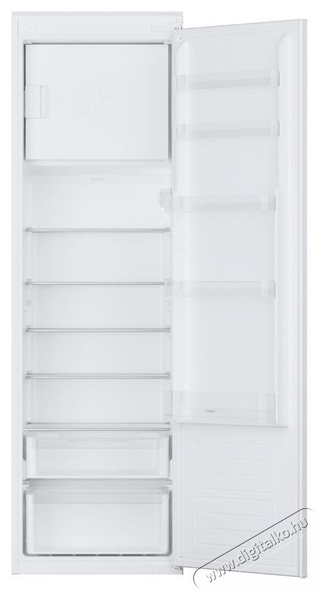 Candy CM4S518EW Be&eacute;p&iacute;thető egyajt&oacute;s hűtőszekr&eacute;ny, 286l, E energiaoszt&aacute;ly, LED vil&aacute;g&iacute;t&aacute;s, Megford&iacute;that&oacute; ajt&oacute;, H 177 cm Konyhai term&eacute;kek - Hűtő, fagyaszt&oacute; (be&eacute;p&iacute;thető) - Egyajt&oacute;s hűtő - 533153