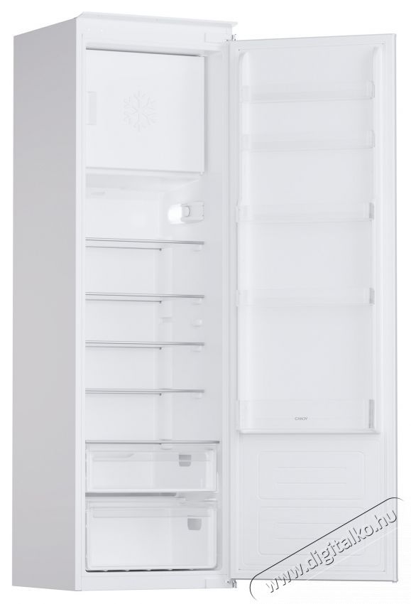 Candy CM4S518EW Be&eacute;p&iacute;thető egyajt&oacute;s hűtőszekr&eacute;ny, 286l, E energiaoszt&aacute;ly, LED vil&aacute;g&iacute;t&aacute;s, Megford&iacute;that&oacute; ajt&oacute;, H 177 cm Konyhai term&eacute;kek - Hűtő, fagyaszt&oacute; (be&eacute;p&iacute;thető) - Egyajt&oacute;s hűtő - 533153