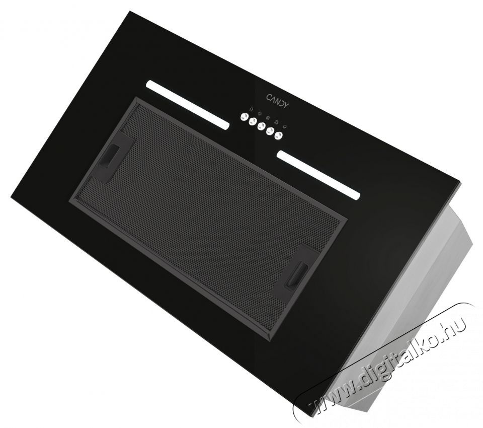 Candy CPY5MBG, Be&eacute;p&iacute;tett p&aacute;raelsz&iacute;v&oacute;, Abszorpci&oacute;s teljes&iacute;tm&eacute;ny 298 mc/h, 3 sebess&eacute;g, LED, 52 cm, Fekete &uuml;veg Konyhai term&eacute;kek - P&aacute;raelsz&iacute;v&oacute; - Be&eacute;p&iacute;thető / kih&uacute;zhat&oacute; - 533156