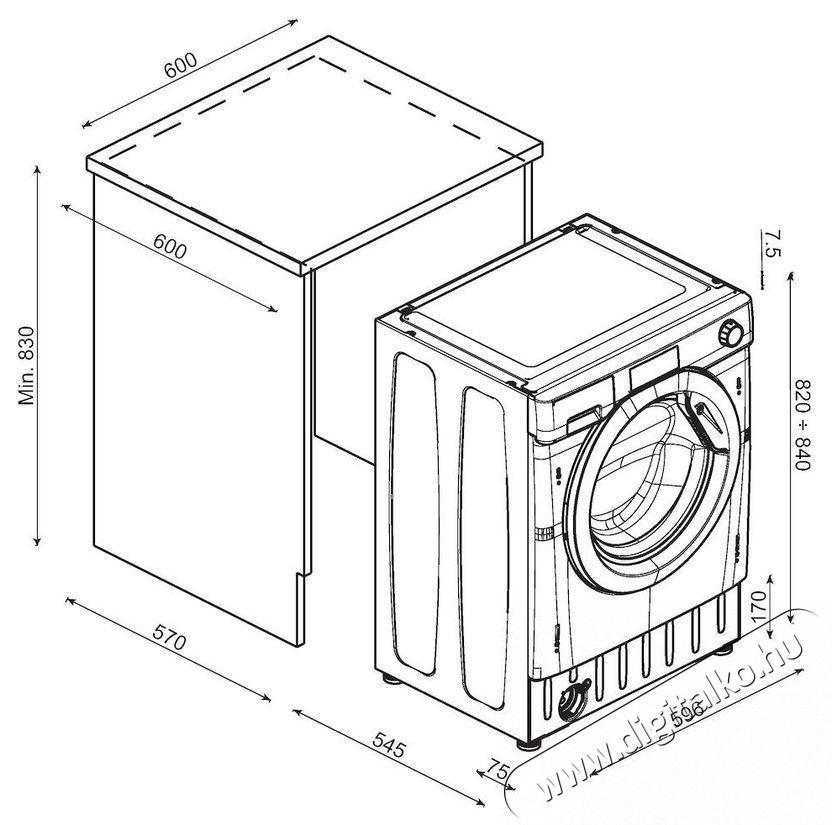 Candy BC4S485M4D8-S Prowash 400 be&eacute;p&iacute;thető mos&oacute;- &eacute;s sz&aacute;r&iacute;t&oacute;g&eacute;p H&aacute;ztart&aacute;s / Otthon / K&uuml;lt&eacute;r - Mos&oacute;g&eacute;p / sz&aacute;r&iacute;t&oacute;g&eacute;p - Mos&oacute;-sz&aacute;r&iacute;t&oacute;g&eacute;p (be&eacute;p&iacute;thető) - 535102