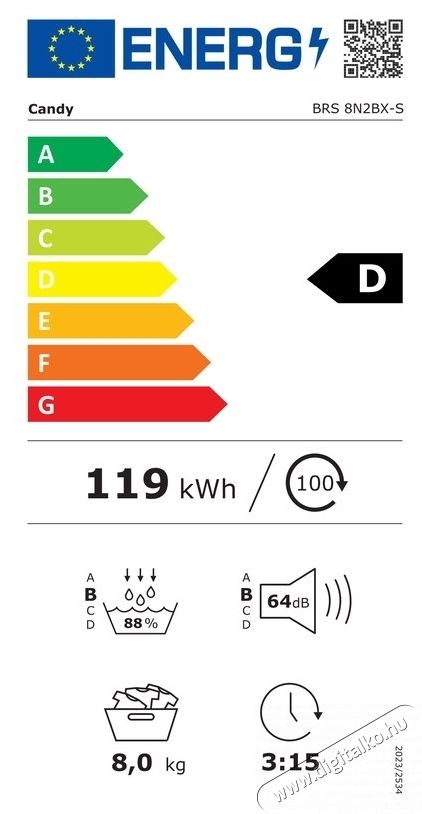 Candy ProDry 500 sz&aacute;r&iacute;t&oacute;g&eacute;p H&aacute;ztart&aacute;s / Otthon / K&uuml;lt&eacute;r - Mos&oacute;g&eacute;p / sz&aacute;r&iacute;t&oacute;g&eacute;p - Sz&aacute;r&iacute;t&oacute;g&eacute;p - 535100