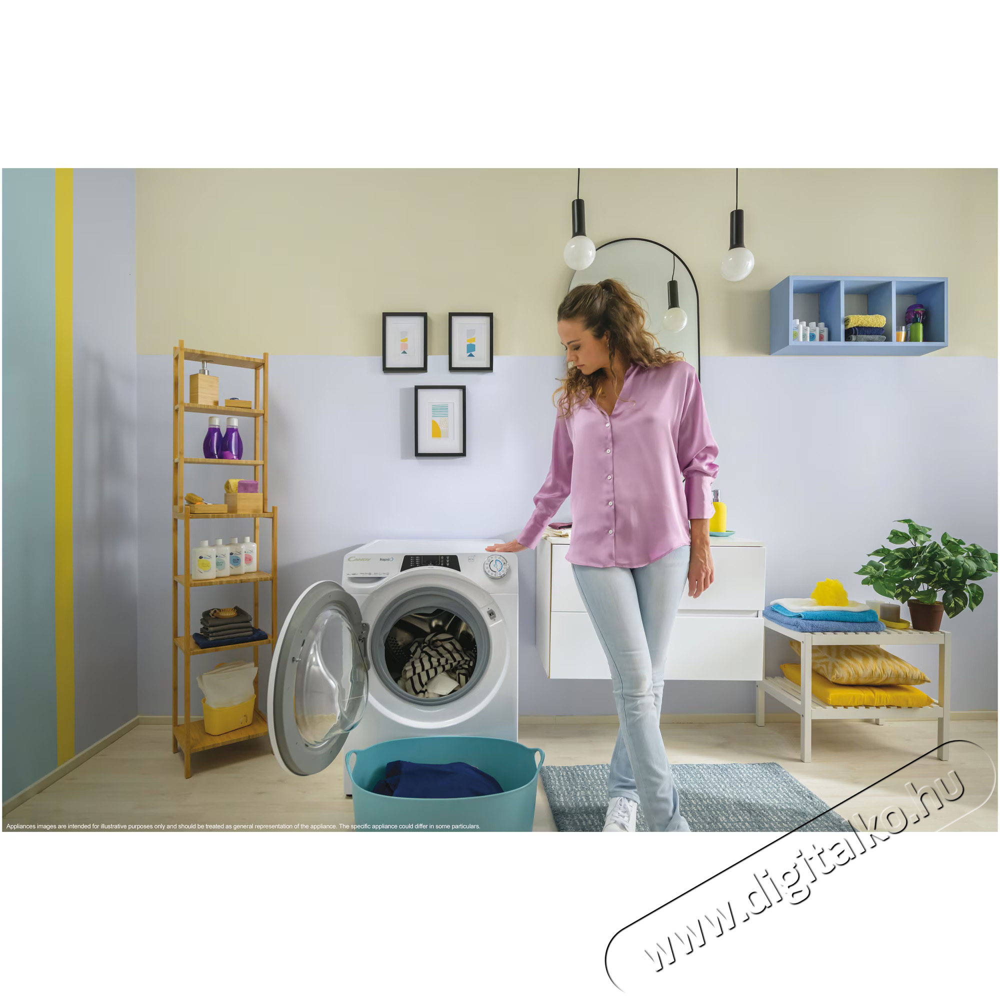 Candy RO14116DWMCT/1-S mos&oacute;g&eacute;p, 11 kg, feh&eacute;r H&aacute;ztart&aacute;s / Otthon / K&uuml;lt&eacute;r - Mos&oacute;g&eacute;p / sz&aacute;r&iacute;t&oacute;g&eacute;p - El&ouml;lt&ouml;ltős norm&aacute;l (60cm-ig) mos&oacute;g&eacute;p - 536322
