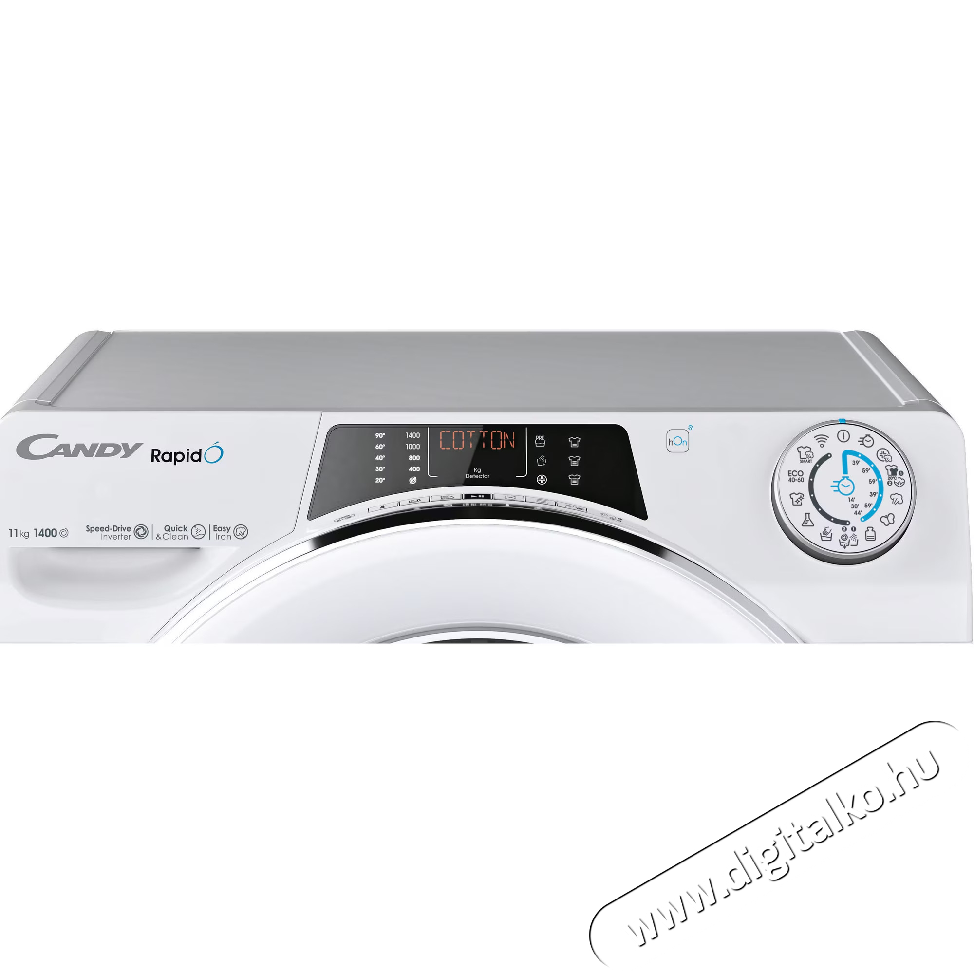 Candy RO14116DWMCT/1-S mos&oacute;g&eacute;p, 11 kg, feh&eacute;r H&aacute;ztart&aacute;s / Otthon / K&uuml;lt&eacute;r - Mos&oacute;g&eacute;p / sz&aacute;r&iacute;t&oacute;g&eacute;p - El&ouml;lt&ouml;ltős norm&aacute;l (60cm-ig) mos&oacute;g&eacute;p - 536322