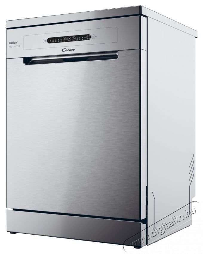 Candy Rapido CF 3E9E0, Mosogat&oacute;g&eacute;p, rozsdamentes ac&eacute;l Konyhai term&eacute;kek - Mosogat&oacute;g&eacute;p - Norm&aacute;l (60cm) szabadon&aacute;ll&oacute; mosogat&oacute;g&eacute;p - 535085