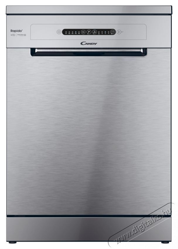 Candy Rapido CF 3E9E0, Mosogat&oacute;g&eacute;p, rozsdamentes ac&eacute;l Konyhai term&eacute;kek - Mosogat&oacute;g&eacute;p - Norm&aacute;l (60cm) szabadon&aacute;ll&oacute; mosogat&oacute;g&eacute;p - 535085