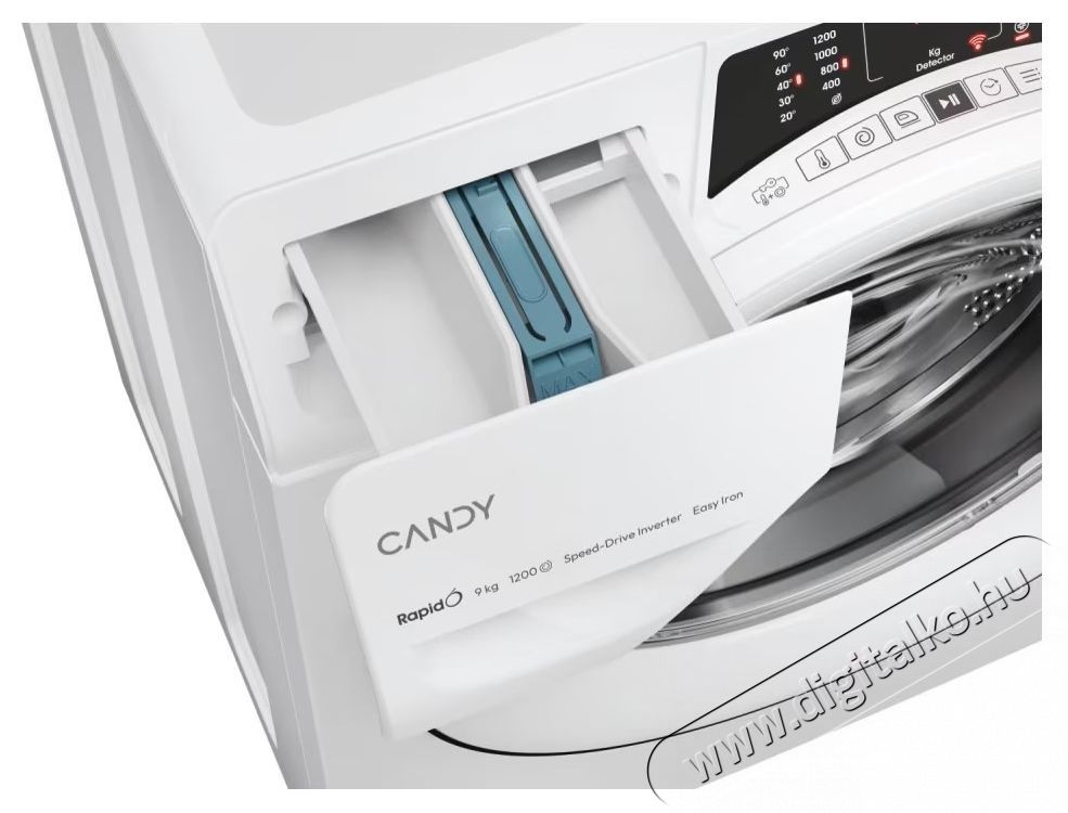 Candy RO 1294DWMT/1-S mos&oacute;g&eacute;p, A energiaoszt&aacute;ly, 9 kg, 1200 fordulat/perc, inverteres motor, gőz, Mix Power Systems, WiFi/hOn app csatlakoz&aacute;s, feh&eacute;r H&aacute;ztart&aacute;s / Otthon / K&uuml;lt&eacute;r - Mos&oacute;g&eacute;p / sz&aacute;r&iacute;t&oacute;g&eacute;p - El&ouml;lt&ouml;ltős norm&aacute;l (60cm-ig) mos&oacute;g&eacute;p - 536327