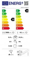 Candy Pro Wash 700 BWS 6106B8-S mos&oacute;-sz&aacute;r&iacute;t&oacute;g&eacute;p, 10kg mos&aacute;s/6kg sz&aacute;r&iacute;t&aacute;s, 1600rpm, Inverter motor, LCD kijelző, Pro Active Eco Wash, Steam, A energiaoszt&aacute;ly, Feh&eacute;r H&aacute;ztart&aacute;s / Otthon / K&uuml;lt&eacute;r - Mos&oacute;g&eacute;p / sz&aacute;r&iacute;t&oacute;g&eacute;p - El&ouml;lt&ouml;ltős norm&aacute;l (60cm-ig) mos&oacute;g&eacute;p - 536312