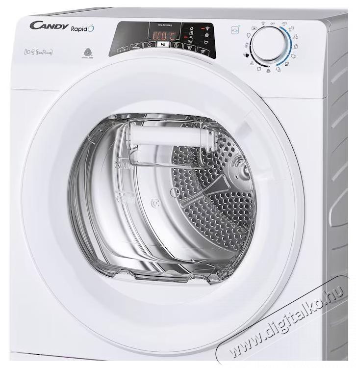 Candy Rapido ROE H10A2TE-S Hőszivatty&uacute;s sz&aacute;r&iacute;t&oacute;g&eacute;p, 10 kg, WiFi, Easy case, Nedvess&eacute;g &eacute;rz&eacute;kelő, E energiahat&eacute;konys&aacute;g, Feh&eacute;r H&aacute;ztart&aacute;s / Otthon / K&uuml;lt&eacute;r - Mos&oacute;g&eacute;p / sz&aacute;r&iacute;t&oacute;g&eacute;p - El&ouml;lt&ouml;ltős norm&aacute;l (60cm-ig) mos&oacute;g&eacute;p - 536315