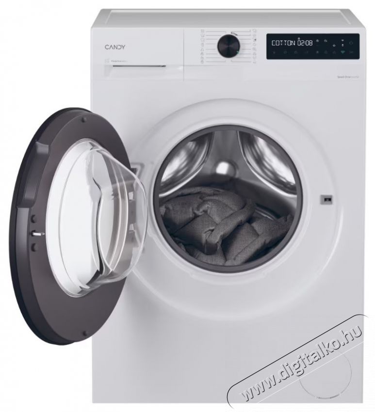 Candy ProWash 500 BR 410B8-S mos&oacute;g&eacute;p, feh&eacute;r H&aacute;ztart&aacute;s / Otthon / K&uuml;lt&eacute;r - Mos&oacute;g&eacute;p / sz&aacute;r&iacute;t&oacute;g&eacute;p - El&ouml;lt&ouml;ltős norm&aacute;l (60cm-ig) mos&oacute;g&eacute;p - 536324