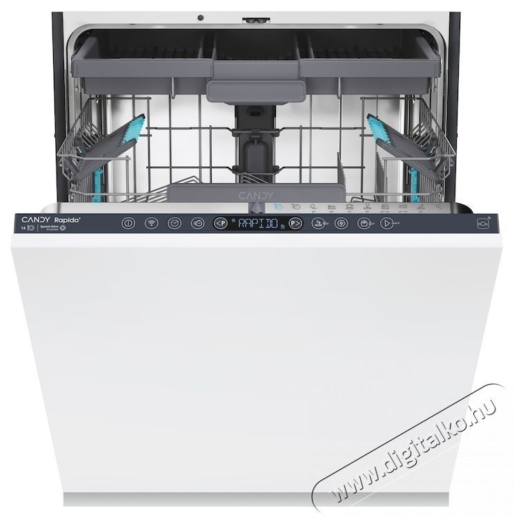 Candy Rapido CS 6B0S3PSA be&eacute;p&iacute;thető mosogat&oacute;g&eacute;p, 60 cm Konyhai term&eacute;kek - Mosogat&oacute;g&eacute;p - Norm&aacute;l (60cm) be&eacute;p&iacute;thető mosogat&oacute;g&eacute;p - 535092