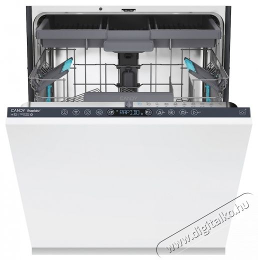 Candy Rapido CS 6B0S3PSA be&eacute;p&iacute;thető mosogat&oacute;g&eacute;p, 60 cm Konyhai term&eacute;kek - Mosogat&oacute;g&eacute;p - Norm&aacute;l (60cm) be&eacute;p&iacute;thető mosogat&oacute;g&eacute;p - 535092
