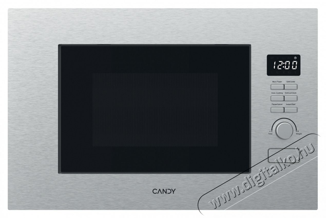 Candy CA38FL7NWBX 800W, 20literes, inox, be&eacute;p&iacute;thető, mikrohull&aacute;m&uacute; s&uuml;tő Konyhai term&eacute;kek - Mikrohull&aacute;m&uacute; s&uuml;tő - Mikrohull&aacute;m&uacute; s&uuml;tő (be&eacute;p&iacute;thető) - 538458