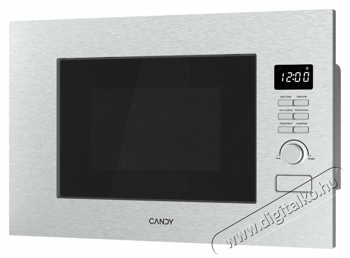 Candy CA38FL7NWBX 800W, 20literes, inox, be&eacute;p&iacute;thető, mikrohull&aacute;m&uacute; s&uuml;tő Konyhai term&eacute;kek - Mikrohull&aacute;m&uacute; s&uuml;tő - Mikrohull&aacute;m&uacute; s&uuml;tő (be&eacute;p&iacute;thető) - 538458