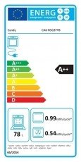Candy CA6 N5G3YTB fekete, be&eacute;p&iacute;thető, s&uuml;tőt&eacute;r: 78 liter, l&eacute;gkever&eacute;ses, grill s&uuml;tő Konyhai term&eacute;kek - S&uuml;tő-főzőlap, tűzhely (be&eacute;p&iacute;thető) - S&uuml;tő (be&eacute;p&iacute;thető) - 538406