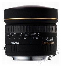 Sigma 8mm f/3,5 EX DG fisheye circular - Canon (3 év garancia!) Fotó-Videó kiegészítők - Objektív - Fix fókuszú objektív - 253292
