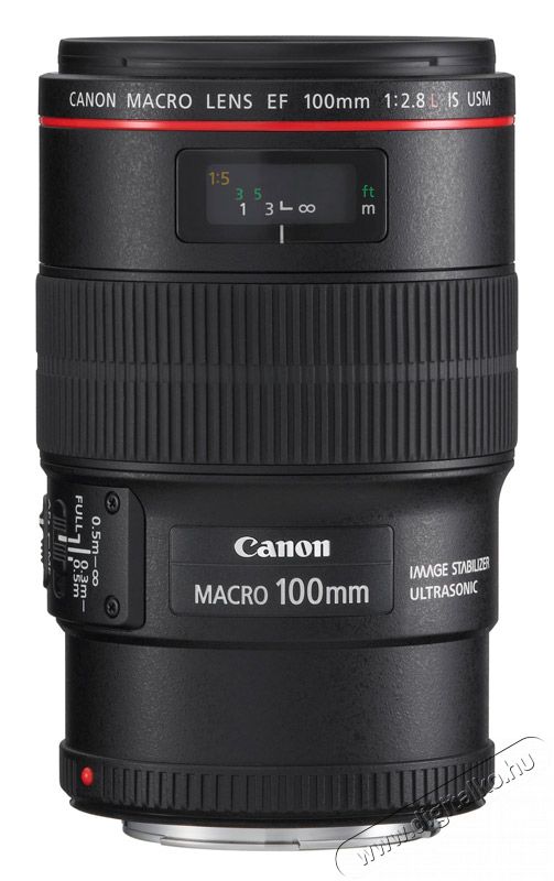 CANON 100mm f/2,8 L EF IS USM Macro Fotó-Videó kiegészítők - Objektív - Fix fókuszú objektív - 272878