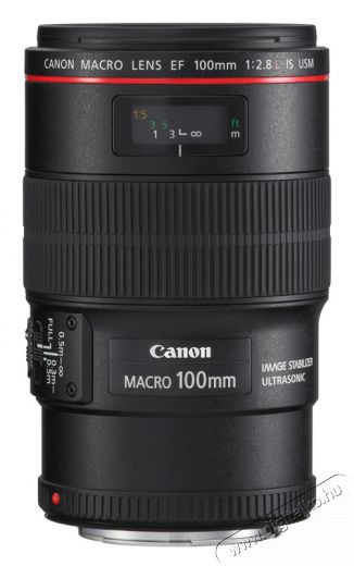 CANON 100mm f/2,8 L EF IS USM Macro Fotó-Videó kiegészítők - Objektív - Fix fókuszú objektív - 272878