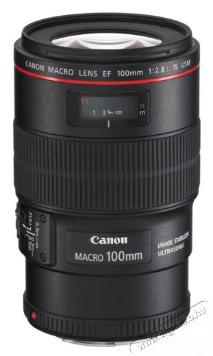 CANON 100mm f/2,8 L EF IS USM Macro Fotó-Videó kiegészítők - Objektív - Fix fókuszú objektív - 272878