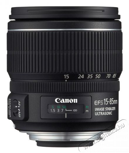 CANON 15-85mm f/3,5-5,6 EF-S IS USM objektív Fotó-Videó kiegészítők - Objektív - Zoom objektív - 272881