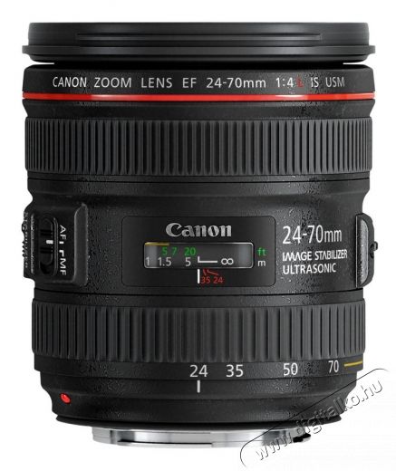 CANON 24-70mm f/4 L EF IS USM (3 &eacute;v garancia!) Fot&oacute;-Vide&oacute; kieg&eacute;sz&iacute;tők - Objekt&iacute;v - Zoom objekt&iacute;v - 265032