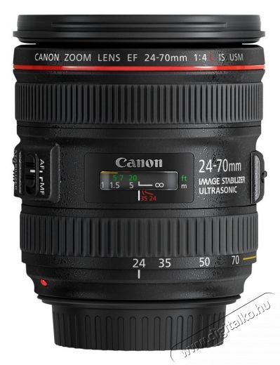 CANON 24-70mm f/4 L EF IS USM (3 &eacute;v garancia!) Fot&oacute;-Vide&oacute; kieg&eacute;sz&iacute;tők - Objekt&iacute;v - Zoom objekt&iacute;v - 265032