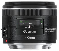 CANON 28mm f/2,8 EF IS USM objektív Fotó-Videó kiegészítők - Objektív - Fix fókuszú objektív - 272901
