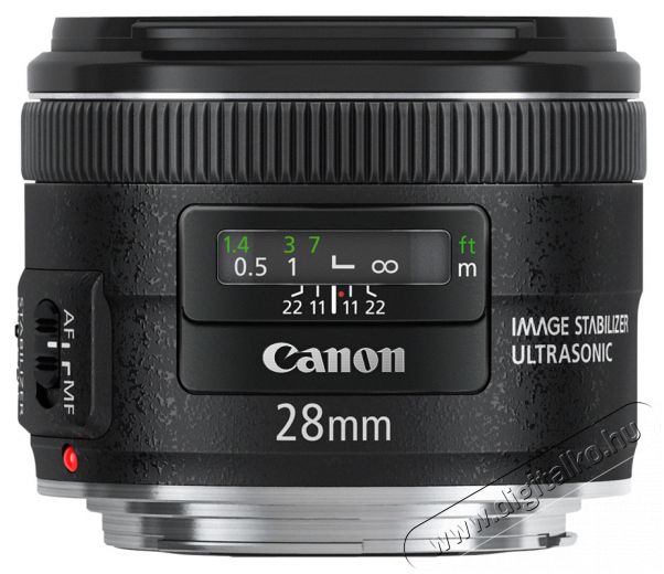 CANON 28mm f/2,8 EF IS USM objektív Fotó-Videó kiegészítők - Objektív - Fix fókuszú objektív - 272901