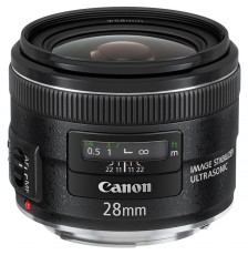 CANON 28mm f/2,8 EF IS USM objektív Fotó-Videó kiegészítők - Objektív - Fix fókuszú objektív - 272901