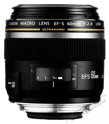 CANON 60mm f/2,8 EF-S USM Macro (3 &eacute;v garancia!) Fot&oacute;-Vide&oacute; kieg&eacute;sz&iacute;tők - Objekt&iacute;v - Fix f&oacute;kusz&uacute; objekt&iacute;v - 251066