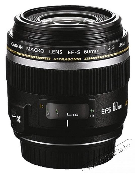 CANON 60mm f/2,8 EF-S USM Macro (3 &eacute;v garancia!) Fot&oacute;-Vide&oacute; kieg&eacute;sz&iacute;tők - Objekt&iacute;v - Fix f&oacute;kusz&uacute; objekt&iacute;v - 251066