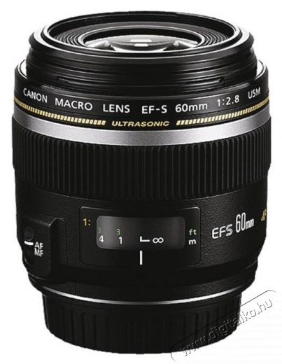 CANON 60mm f/2,8 EF-S USM Macro (3 &eacute;v garancia!) Fot&oacute;-Vide&oacute; kieg&eacute;sz&iacute;tők - Objekt&iacute;v - Fix f&oacute;kusz&uacute; objekt&iacute;v - 251066