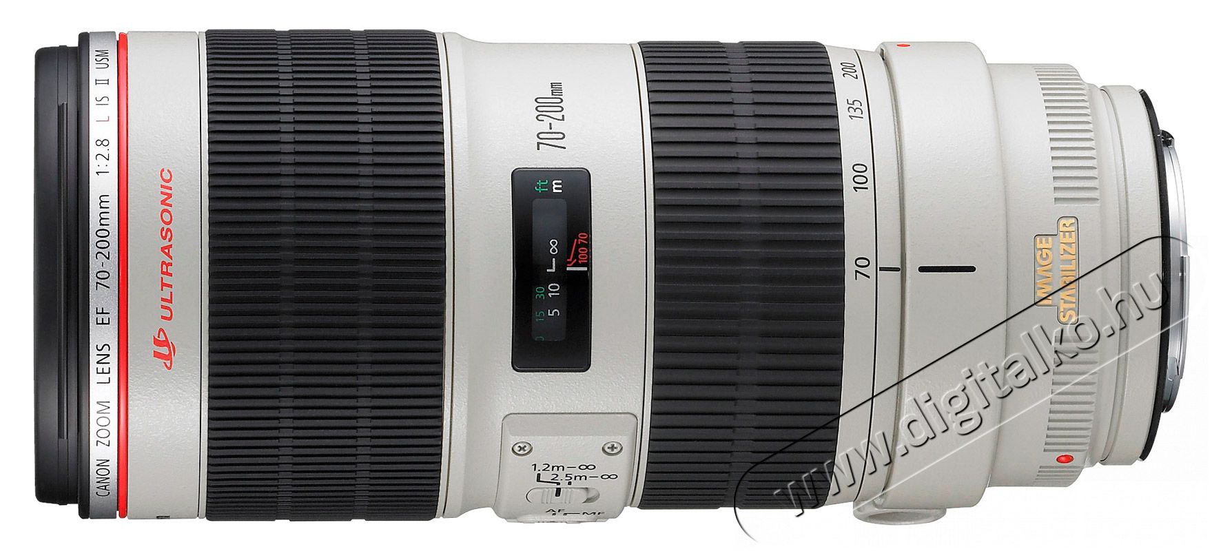 CANON 70-200mm f/2,8 EF L IS II USM objektív Fotó-Videó kiegészítők - Objektív - Zoom objektív - 272912