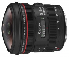 CANON 8-15mm f/4,0 EF L USM Fisheye objektív Fotó-Videó kiegészítők - Objektív - Zoom objektív - 272921