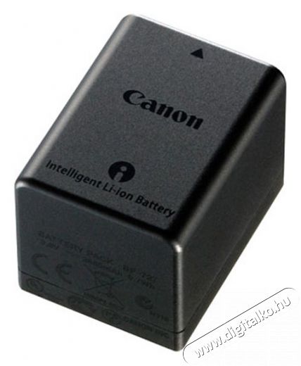 CANON BP-727 Li-ion Akkumulátor (2760mAh) Akkuk és töltők - Li-ion akkumulátor és töltő (gyári) - Akku - 265359