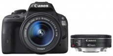 CANON EOS 100D + 18-55mm IS STM + 40mm STM Kit Fényképezőgép / kamera - DSLR tükörreflexes fényképezőgép - 272833