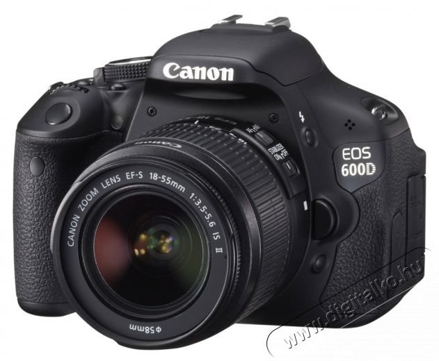 CANON EOS 600D + 18-55mm IS II Kit F&eacute;nyk&eacute;pezőg&eacute;p / kamera - DSLR t&uuml;k&ouml;rreflexes f&eacute;nyk&eacute;pezőg&eacute;p - 272844