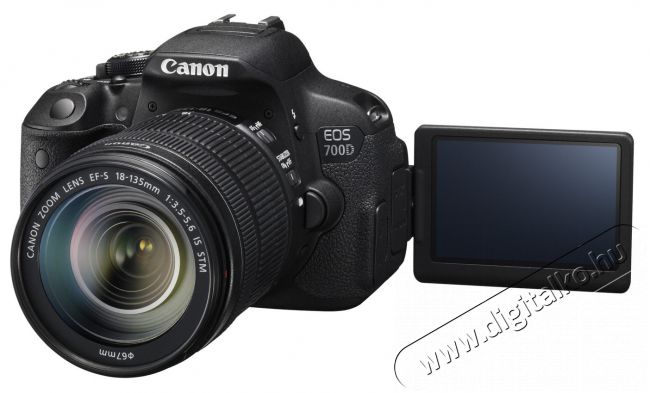 CANON EOS 700D + 18-135mm IS STM Kit Fényképezőgép / kamera - DSLR tükörreflexes fényképezőgép - 272862