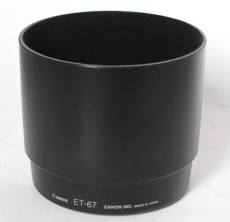 CANON ET-67 Napellenző Fotó-Videó kiegészítők - Objektív kiegészítő - Napellenző - 264779