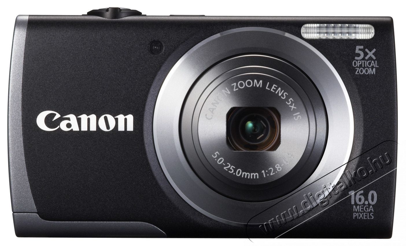 CANON PowerShot A3500 IS fekete F&eacute;nyk&eacute;pezőg&eacute;p / kamera - Kompakt f&eacute;nyk&eacute;pezőg&eacute;p - Norm&aacute;l tud&aacute;s&uacute; kompakt - 262854