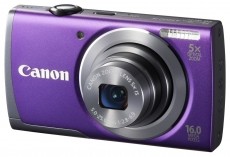 CANON PowerShot A3500 IS lila F&eacute;nyk&eacute;pezőg&eacute;p / kamera - Kompakt f&eacute;nyk&eacute;pezőg&eacute;p - Norm&aacute;l tud&aacute;s&uacute; kompakt - 262857